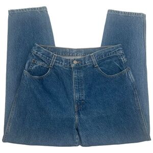 Vintage Gitano Jeanswear High Rise 100% Cotton Medium Wash Jeans Size 14P 32X28
